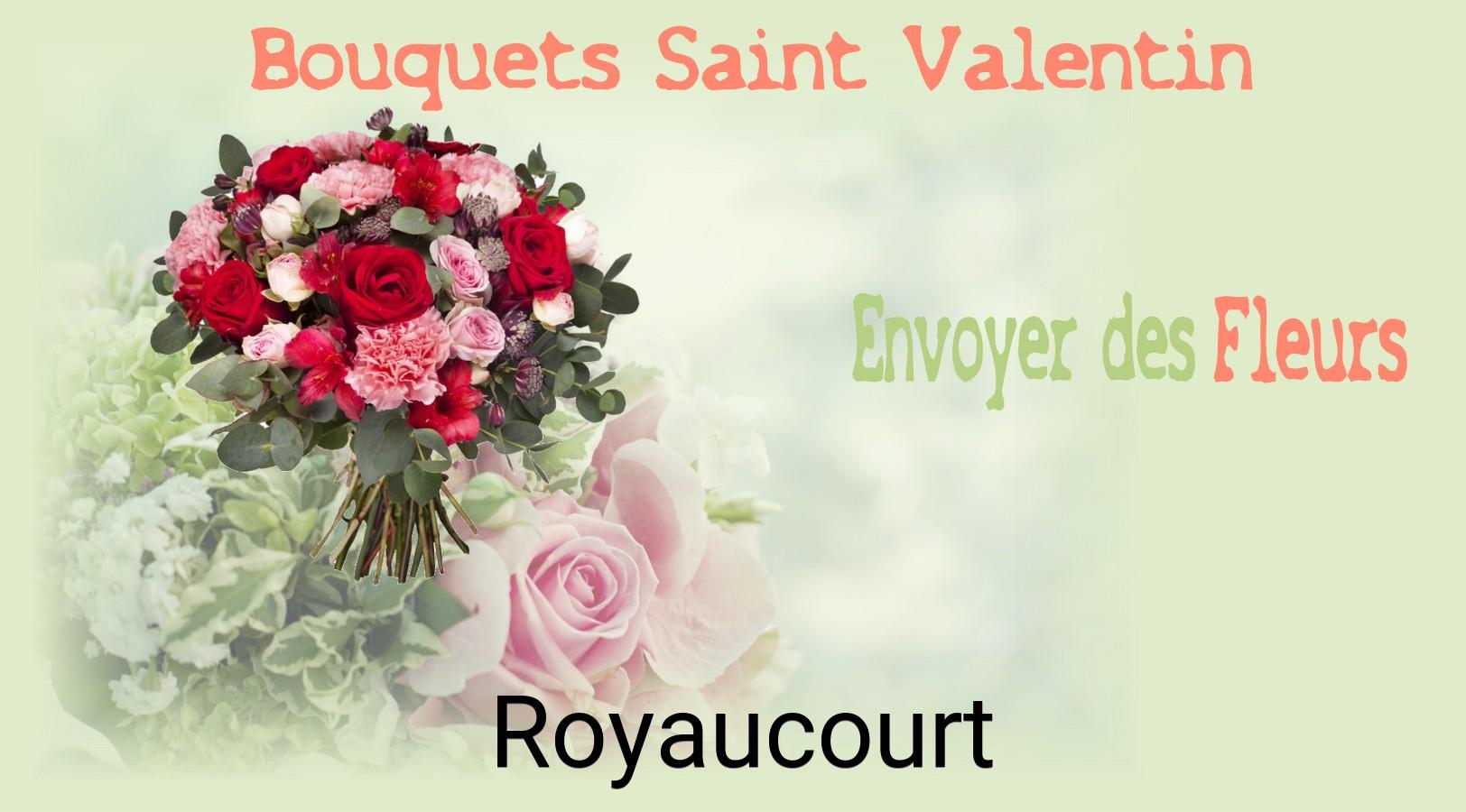 Roses de Saint-Valentin livrées à Royaucourt